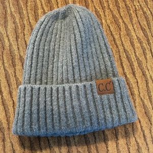 CC Gray Soft Wool Hat